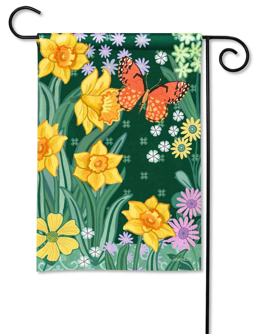 Daffodil Dance Garden Flag