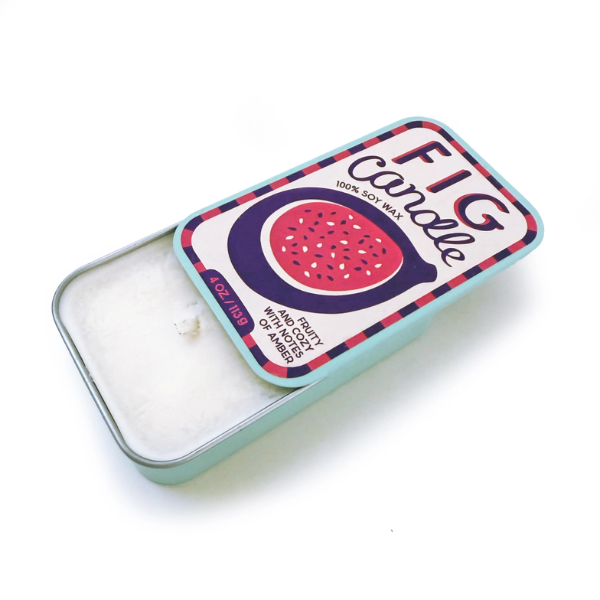 Fig Candle in a Tin