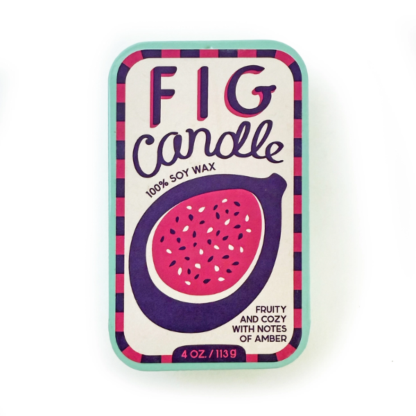 Fig Candle in a Tin