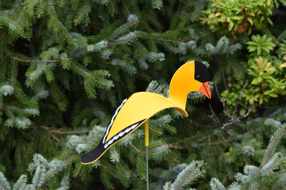 Goldfinch Dancing Bird Wind Stake
