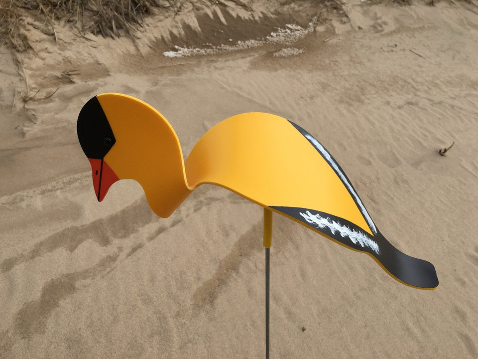 Goldfinch Dancing Bird Wind Stake