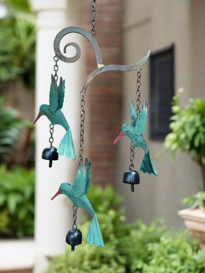 Hummingbird Trio Wind Chime