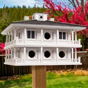 Purple Martin Clubhouse Bird House, 16 room