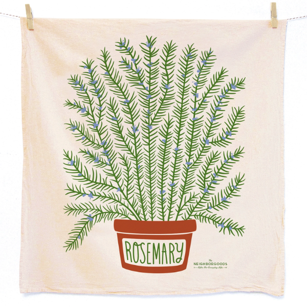 Rosemary Herb Tea Towel