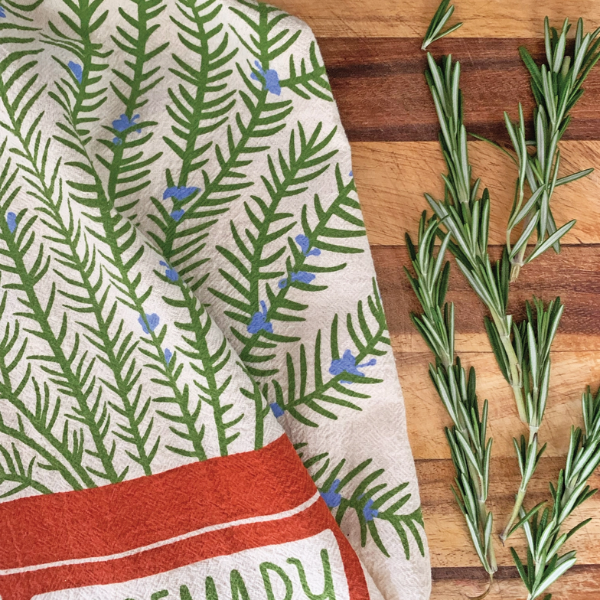 Rosemary Herb Tea Towel