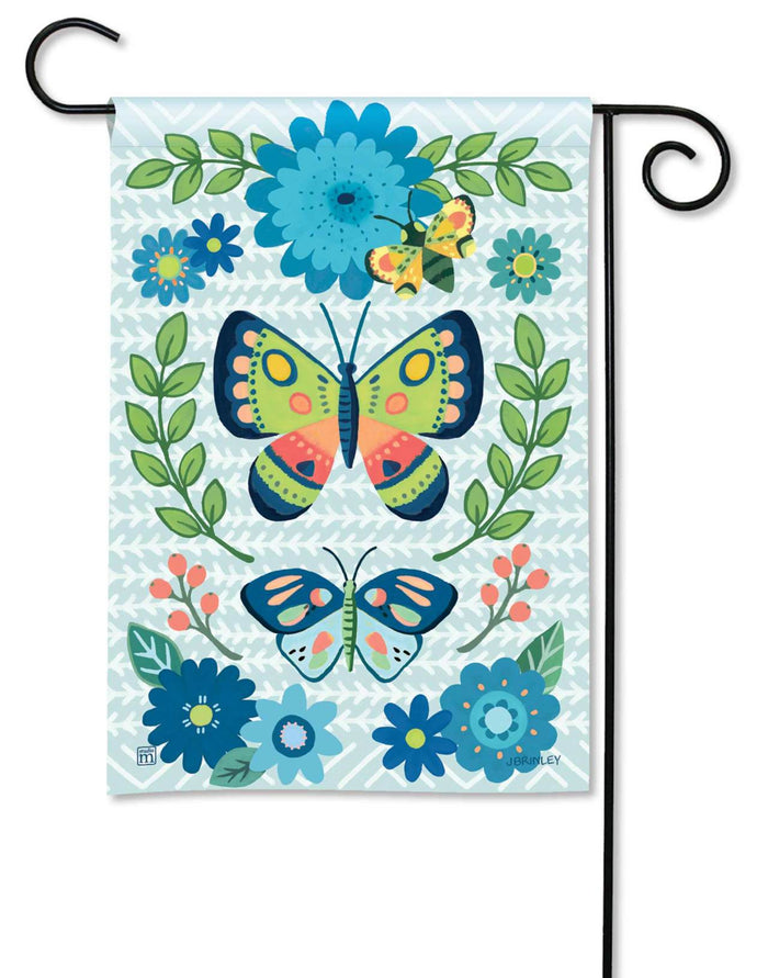 Spring Wings Garden Flag