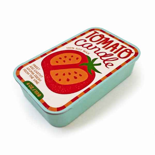 Tomato Candle in a Tin