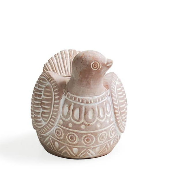 Turtle Dove Handmade Terracotta Planter