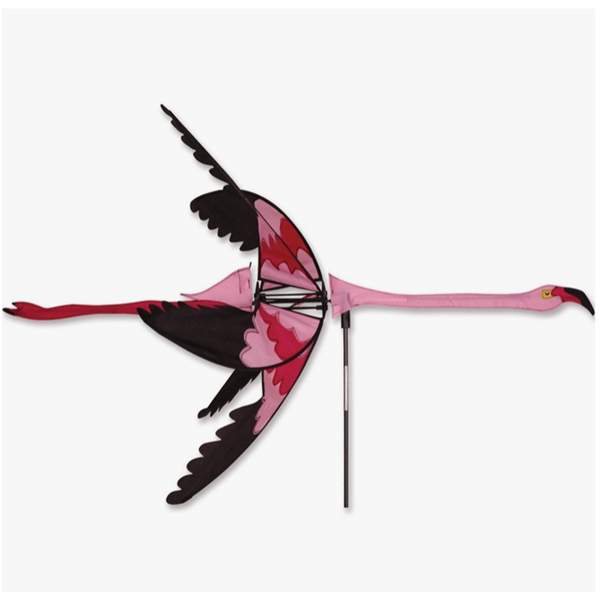 WindGarden Flying Flamingo Spinner - Large