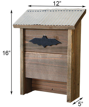 Woodlink Rustic Farmhouse Bat House - 25 bats
