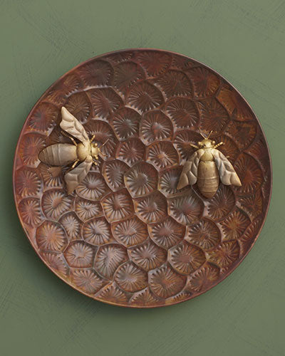 Bee Wall Disc Decor