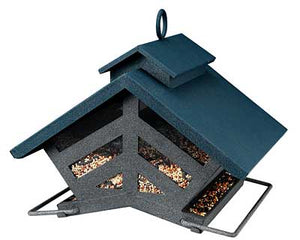 Double-sided Deluxe Chalet Bird Feeder