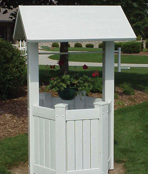 Dura-Trel Wishing Well outdoor cottage classic wishing well assembly required