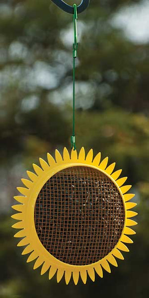 Hanging Sunflower Bird Feeder  Sunny with Thunderstorms