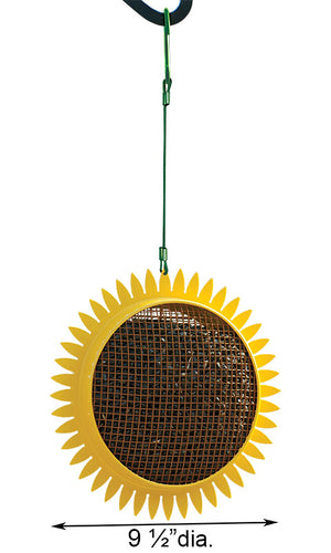 Hanging Sunflower Bird Feeder dimensions