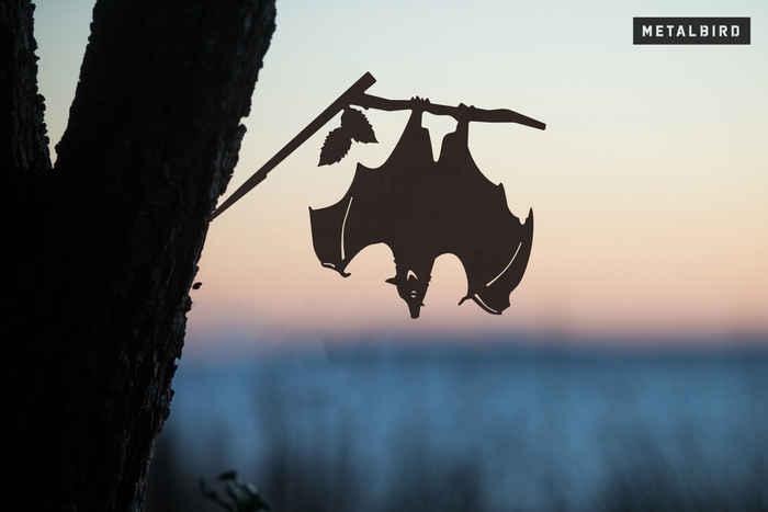Bat Metalbird Tree Art
