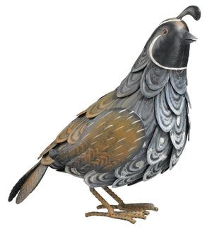 Male Quail Figurine Decor  Sunny with Thunderstorms