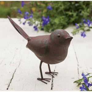 Rustic Metal Decorative Song Bird