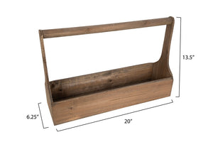 Wood Tool Box Planter Baskets Dimensions